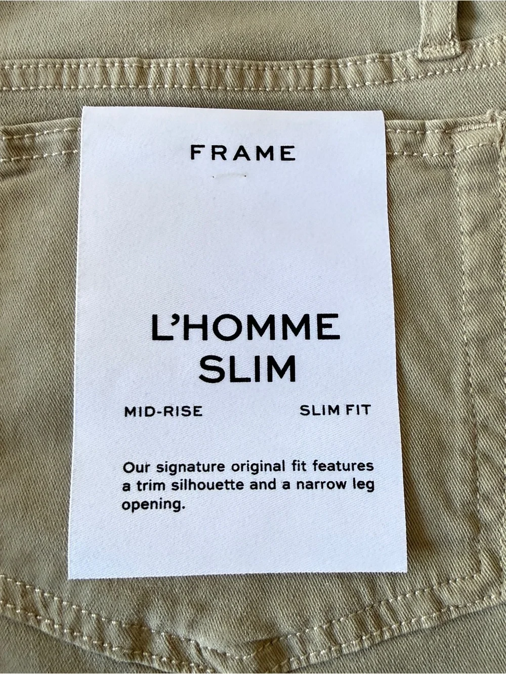 Frame Straight Pants - Picture 6 of 11
